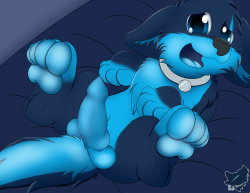 cloufynsfw:  Tummy rubs get me really excited 💙🐺just throwing that out there /)w(\   Dorbs ;3