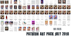 This July art pack is very fun and sexy. ^w^  Lots of Fire Emblem and RWBY and tons of other stuff.Get these art packs each month (only ũ ) support me at Patreon.  https://www.patreon.com/DearEditor