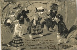 cartespostalesantiques:Collin Maillard. French vintage postcard. Mailed in 1905