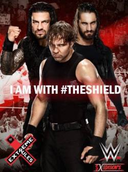 usosbellasshield:  The Shield will DESTROY Evolution! The future is now and that is Ambrose, Rollins and Reigns!! Believe that and believe in the shield!  And they just put out the old dogs into the pasture minutes ago.