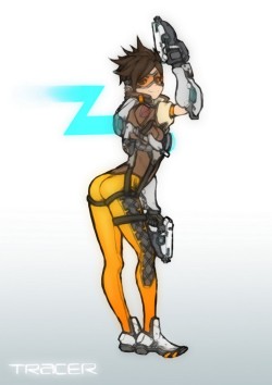 ikabaw:  Tracer from Overwatch   &lt;3 &lt;3 &lt;3