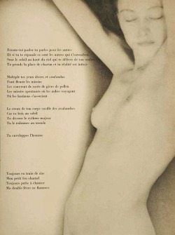 miss-catastrofes-naturales:  Facile Poémes: Paul Éluard / Photographies: Man Ray (1935)   