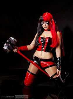 alvinjohnsonphotography:  Rosanna Rocha Cosplayer Harley Quinn 52 Photoshoot