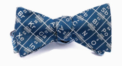 Pajarita de la tabla periódica Periodic Table Bow Tie