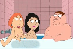 cartoonsexx:  Bonnie Swanson and Lois Griffin - Family Guy
