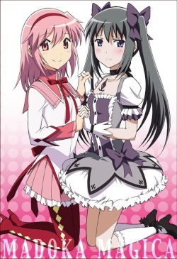 cute-girls-from-vns-anime-manga:  Source Madoka looks so cute with her hair down! 