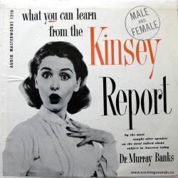 excitingsounds: Dr. Murray Banks - What You Can Learn From The Kinsey Report, Audio Masterworks 1210, mono, 1956 