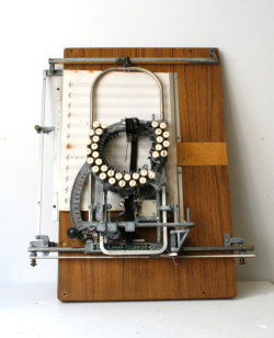 sixthland:  Musical notation typewriter 
