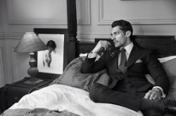 allaboutgandy:  David Gandy for GQ Brazil 2014, Shot at David’s new home.  Photo by Arnaldo Anaya-Lucca  sexy man&hellip;suit&hellip;bed&hellip;fuck