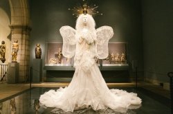 johngallianotheking:  John Galliano Haute Couture for Christian Dior on Metropolitan museum of Art Exhibition “Heavenly Bodies: Fashion and the Catholic Imagination”.  