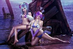 kassandraphoto:  See the FULL Darkstalkers cosplay bikini erotica set on: https://www.patreon.com/KassandraLeigh