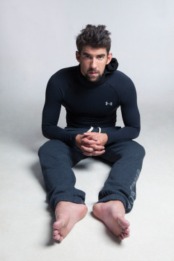 guyfootthing:Michael Phelps feet