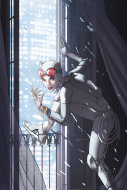 wscottforbes:Gotham City Sirens - Catwoman, Harley Quinn &amp; Poison Ivy. Enjoy!