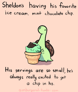 amburgered:  Of course secretly I always make sure he has a chocolate chip no matter what.