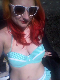 ophelianarcissa:  Just more me in the sun bikini selfies. Need to geet a coupla new bikinis ehFor NSFW pics of me in the sun you can paypal me £5 for 3 topless photos or £10 for 7,Inbox me for a 1 pic sneak preview ;)The pics will be from a pool of
