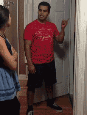 4gifs:  When grabbed by a ghost. [video]