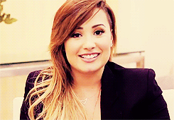 lovaticislouder:  make me choose » anonymous asked: Demi and pink hair with a sidecut or brownhair with a sidecut 