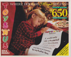 saveroomminibar:  1996 Toys R Us Holiday