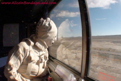 3,000 miles in bondage on a train, could you handle it? Are you ready to take the ultimate bondage vacation? See the world without leaving your compartment or your strait jacket. 6-part movie now posted at http://www.aliceinbondageland.com, putting FUN