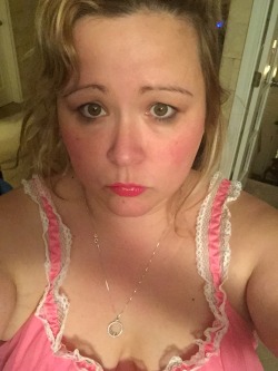 davidsdirtygirl:  I would like to call this the lollipop Segment . Lol  I was very happy with my new 1950’s baby doll vintage nightie and wanted a way to show it off .  Pretty in pink .  Let’s call it series one .  If I can get three re blogs I’ll