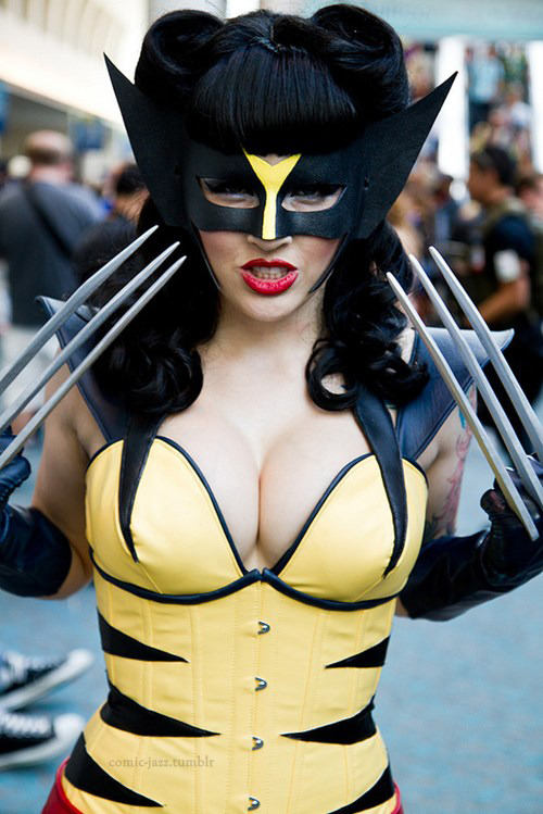 comic-jazz:  Stephanie Castro as Wolverine adult photos