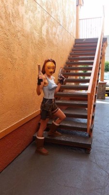 funnygamememes:  The Most Accurate Lara Croft Cosplay Ever?