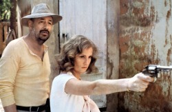 Philippe Noiret et Isabelle Huppert - Coup de torchon, 1981.