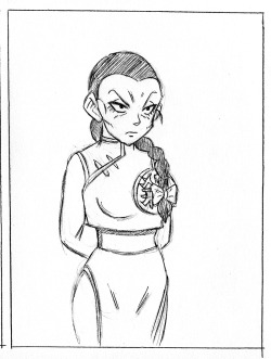 Anonymous said to funsexydragonball: Seeing the &lsquo;Kill&rsquo; on Videl&rsquo;s shirt automatically makes me think of Mercenary Tao&rsquo;s 'Kill You&rsquo;, which then leads me to wondering what a FemTao would look like&hellip;I am intrigued by this