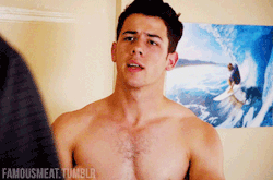 famousmeat:  Nick Jonas as a shirtless hacker on CBS’ Hawaii Five-O 