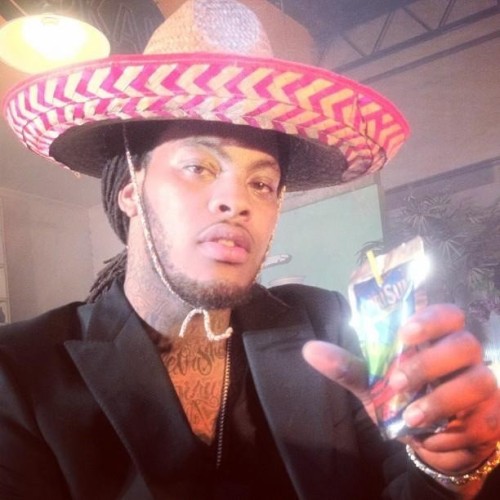 dojo-de-coachiato:  Good Afternoon yall. Oh this? Just a picture of Waka Flocka wearing a sombrero while offering you some of his cold Capri Sun. Nothing out of the ordinary here carry on.