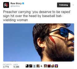 theconcealedweapon: thefingerfuckingfemalefury:  shadow27:  thefingerfuckingfemalefury:  If he didn’t want his head to be smashed in he should have worn a football helmet Really he was ASKING for it  This guy was BEGGING to get smashed in the head with