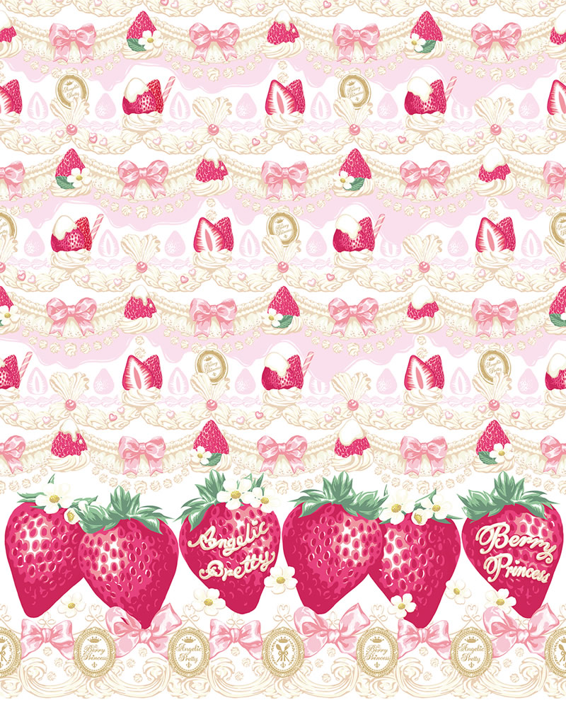 sucre-dolls:  Melty Berry Princess backgrounds by Angelic Pretty