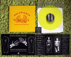 top-five-records:  Dog Knights | ‘Epilogue Of A Car Crash: A Tribute To Orchid’ | 1st press | Clear Yellow | /200 | 2013 