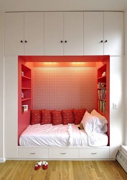 sweetestesthome:  bed nook