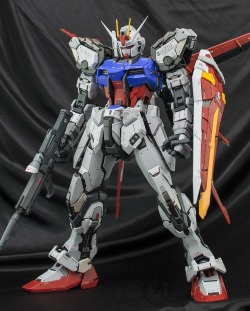 gunjap:  PG 1/60 GAT-X105 Aile Strike Gundam: Latest Good Remodeling Work by ghost. FULL Photo Review Hi Res Imageshttp://www.gunjap.net/site/?p=268036