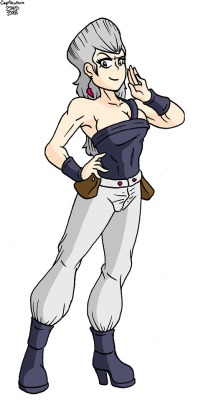 Polnareff Genderswap. I can’t help but wonder what genderswap Stands would look like. Maybe I should draw those too.