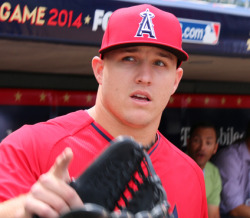 mlb:  Reblog if you think Trout wore the New Era hat better! #NETrout