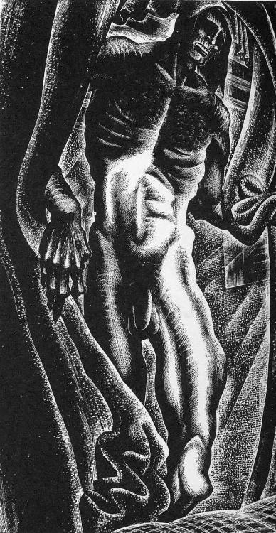 beyond-the-pale: Mary Shelly’s Frankenstein, 1934 -  Lynd Ward  