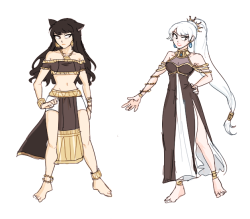 guardian!au outfit redesigns done for fun 