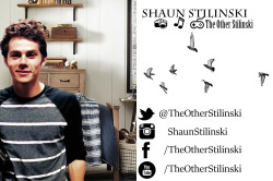 F A C T S         — Name: Shaun Stilinski        — Age: 18        — YouTube: TheOtherStilinski        — Twitter; @TheOtherStilinski        — Instagram: ShaunStilinski        — Style: Singer/Gamer/Vlogger C H A N