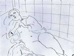 trioxic:  Henri Matisse: Nu sur méridienne , 1929–1929 