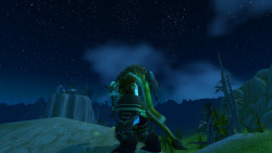 I was putzing around WoW the other day on a new tauren warrior alt and I thought this view of Thunder Bluff looked so nice I had to screencap it. Over the years most of my characters have been tauren and I usually play at night so Mulgore by moonlight