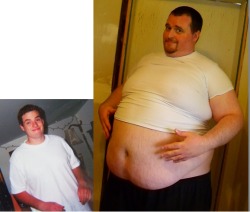 lardfill:  13 years later and 270lbs bigger. 180lbs vs. 450lbs   :-D&hellip;Don&rsquo;t mind me. I&rsquo;ll just be over here drooling.