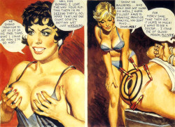 Bonnie and Clara / Page 34-36Pulp fiction femdom comics