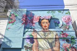 widewalls-artmagazine:    Long after her death, the many faces of Frida Kahlo — with her unmistakably iconic fierce unibrow and all — continue to pop up and manifest on walls and streets all over the world, in the form of urban art and street art