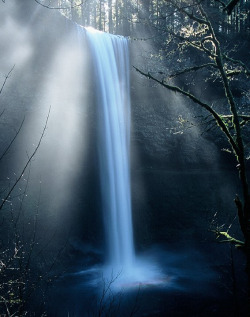 dvtcre8s:  Silver Falls, Oregon bathed in