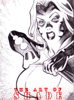 Mighty Endowed ACEO sketch card by sintheticreality 