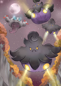 autobottesla:  Day 108 - Bakeccha / バケッチャ / Pumpkaboo (Shiny) Is this some kind of shiny Bakeccha lost and found squad? Are you guys helping out that Bokurei / Phantump find something? (710/721) 