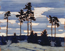 artmastered:  Lawren Harris, Pine Plains, Ontario, c.1915 