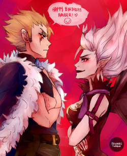 kkumri:  happy belated birthday to the amazing ask-mirajane-strauss!!! i’m so sorry this came late amber but stay youthful and one of the most rational voices i love of this fandom! [speedpaint]